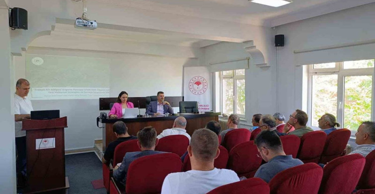 Trakya alt bölgesi ergene havzası çevre düzeni planı değerlendirildi