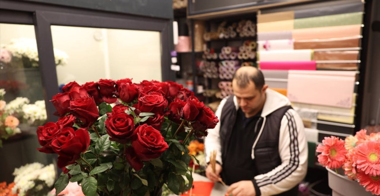 Trakya'da Sevgililer Günü Çiçek Satışları Canlanıyor