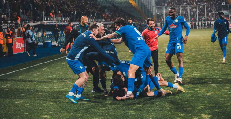 Tredyol Süper Lig: Çaykur Rizespor 2 - Beşiktaş 2 Beraberlik