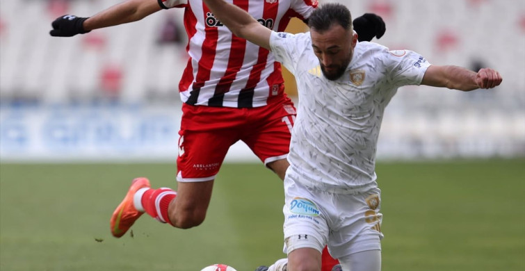 Trendyol 1. Lig'de Özbelsan Sivasspor, Erzurumspor FK'ya Kaybetti