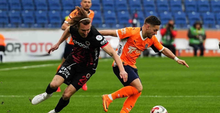 Trendyol Süper Lig'de RAMS Başakşehir Gençlerbirliği'ni Yeniyor