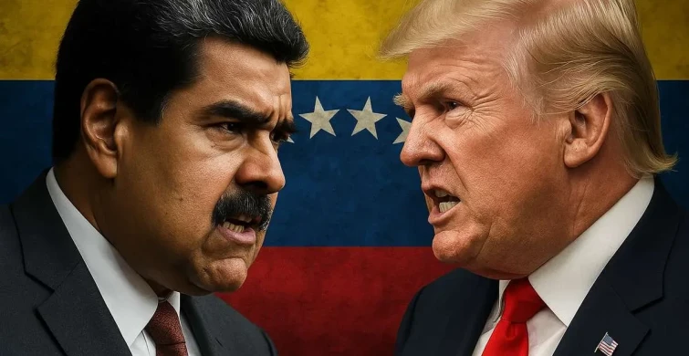 Trump Dünyaya Servis Etti: ABD’ye Götürülen Maduro’nun İlk Karesi Paylaşıldı