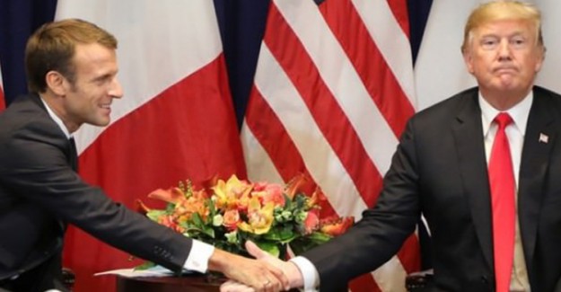 Trump Fransa'ya Gittiği Gibi Macron'u Alaşağı Etti!