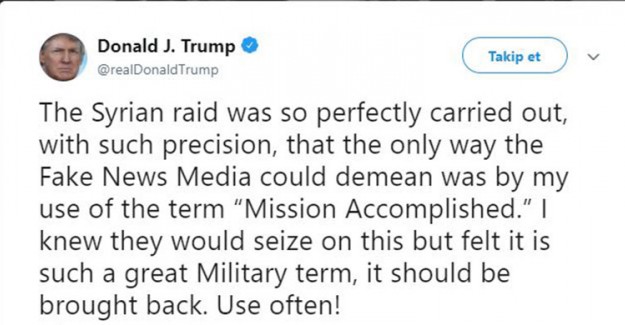 Trump Twitter'da Paylaşımlarına Hız Kesmiyor! Hedef ABD Medyası!