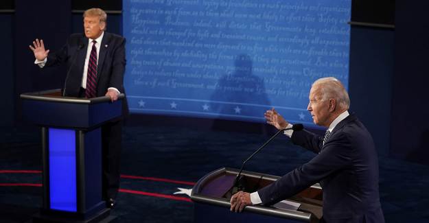 Trump ve Biden'ın Seçimler Öncesindeki Son Canlı Yayın Tartışmasında Akılda Kalanlar