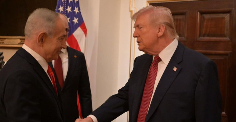 Trump ve Netanyahu Arasında Beyaz Saray Görüşmesi Başladı