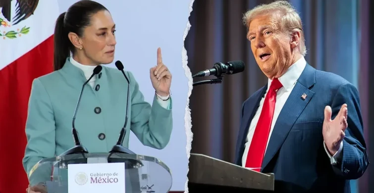 Trump'ın tehdidi sonrası Meksika'dan son dakika ABD duyurusu! Devlet Başkanı ilan etti