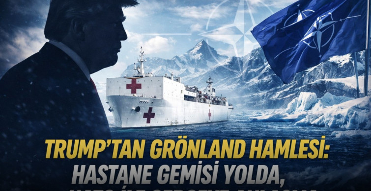 Trump’tan Grönland Hamlesi: Hastane Gemisi Yolda