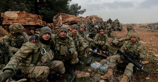 TSK Afrin'de Yalnız Değil!
