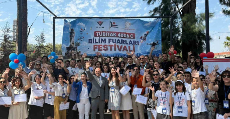 TÜBİTAK 4006-C bilim fuarları festivali İzmir’de kapılarını açtı