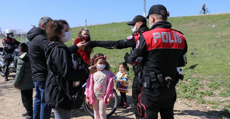 Tunca Nehri Etrafında Dolaşan 28 Kişiye Para Cezası