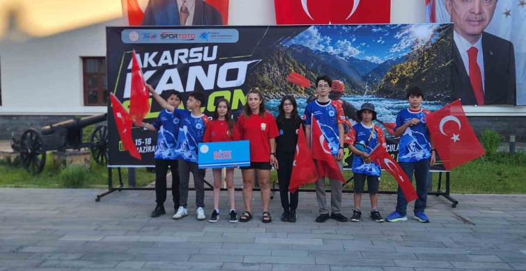 Tunceli'de akarsu kano slalom bahar kupası başladı