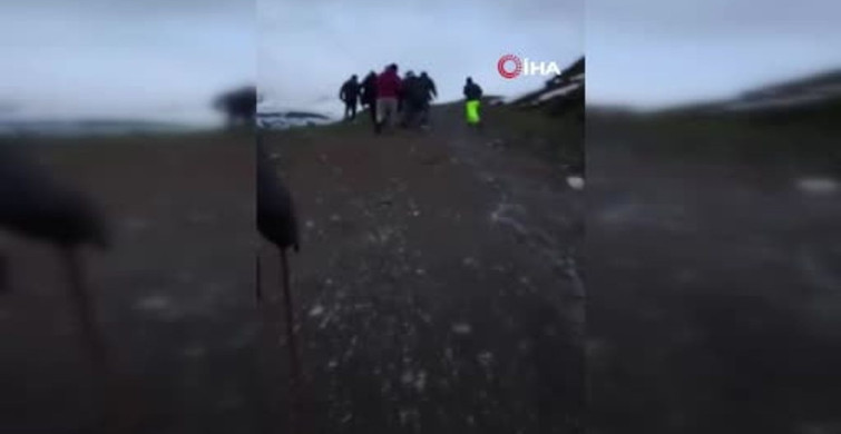Tunceli'de Mağarada Mahsur Kalan Vatandaş 11 Saatte Kurtarıldı