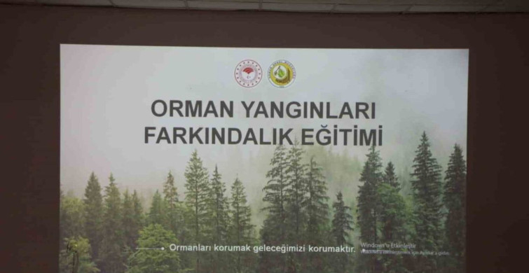 Tunceli’de Öğretmenlere Orman Yangınları Eğitimi Semineri Düzenlendi