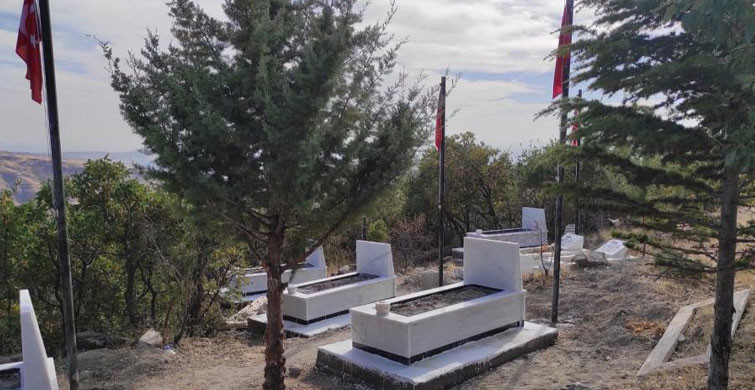 Tunceli’de Şehit Kabirleri Yenilendi