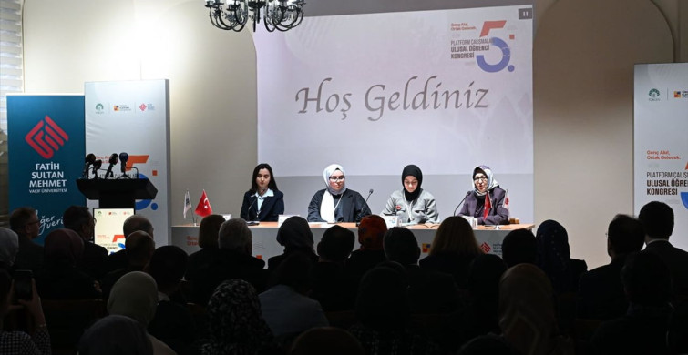 TÜRGEV Platform Çalışmaları 5. Ulusal Öğrenci Kongresi İstanbul'da Başladı