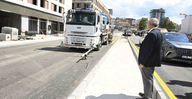 Turgut Temelli Caddesi Trafige Açıldı