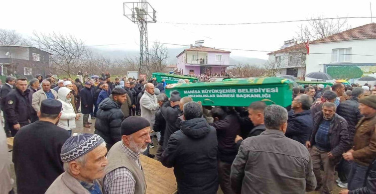 Turgutlu'da Aile Katliamı: 4 Kişi Son Yolculuklarına Uğurlandı