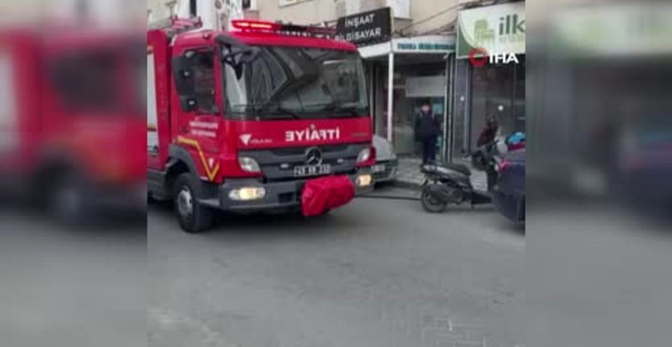 Turgutlu'da Çamaşır Makinesinden Yangın Çıktı