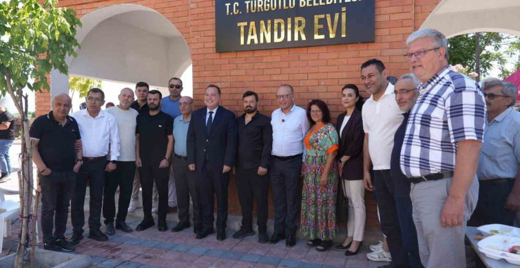 Turgutlu’da mahalle kültürünü yaşatacak 'Tandır Evi' hizmete açıldı