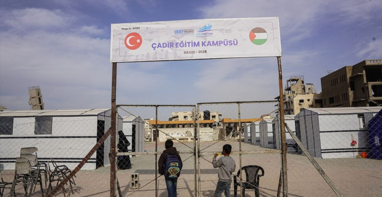 Türk Dernekleri Gazze'de Eğitim Faaliyetlerine Devam Ediyor