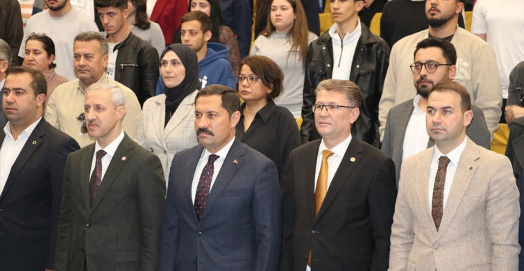 Türk Dil Kurumu Başkanı Osman Mert, Hatay'da Öğrencilerle Buluştu