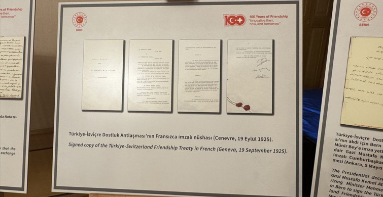 Türk-İsviçre Dostluğunun 100. Yılı: Arşiv Sergisi Bern'de Açıldı