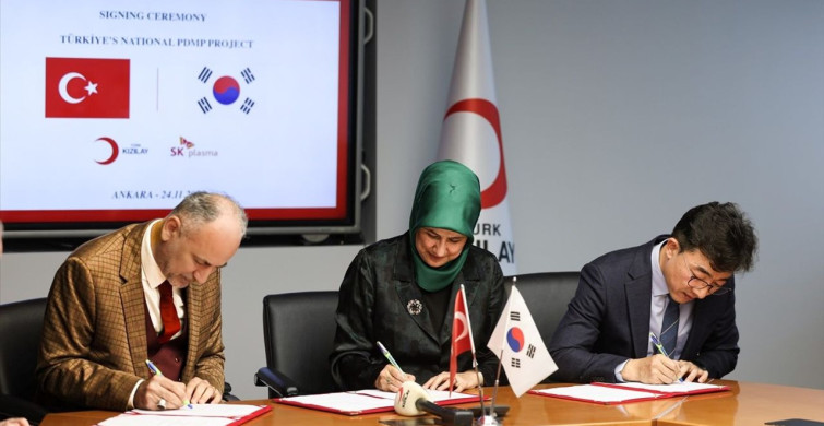 Türk Kızılay ve SK Plasma'dan Plazma Tesisine Anlaşma