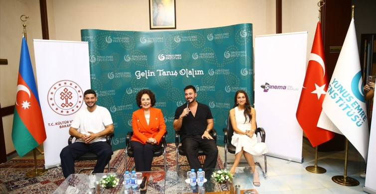 Türk Sinema Oyuncuları Azerbaycan'da Gençlerle Buluştu
