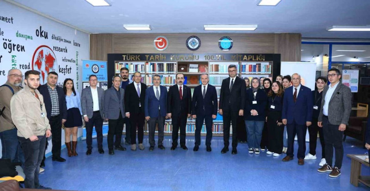 Türk Tarih Kurumu 100. Yıl Kitaplığı Bursa Uludağ Üniversitesi'nde Açıldı