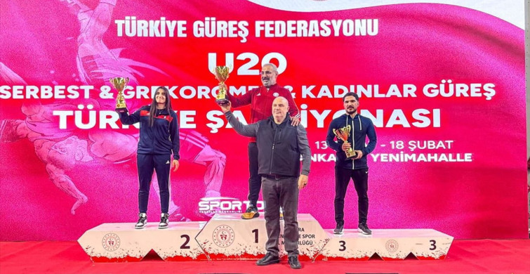 Türkiye 20 Yaş Altı Güreş Şampiyonası Sonuçlandı