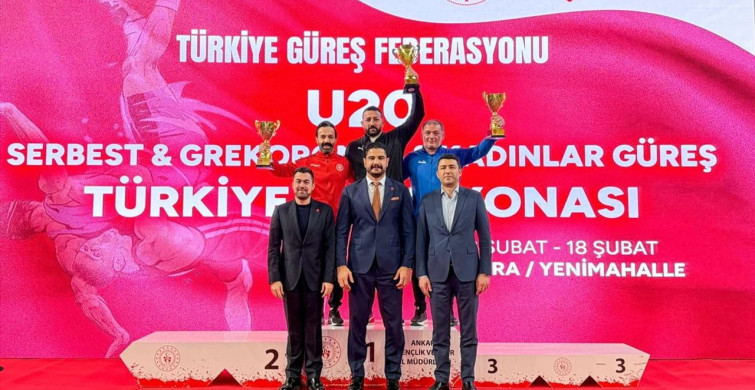 Türkiye 20 Yaş Altı Güreş Şampiyonası'nda Şampiyonlar Belli Oldu