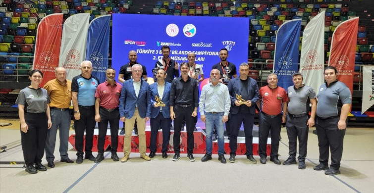 Türkiye 3 Bant Bilardo Şampiyonası'nın 2. Etap A Kategorisi Sonuçlandı