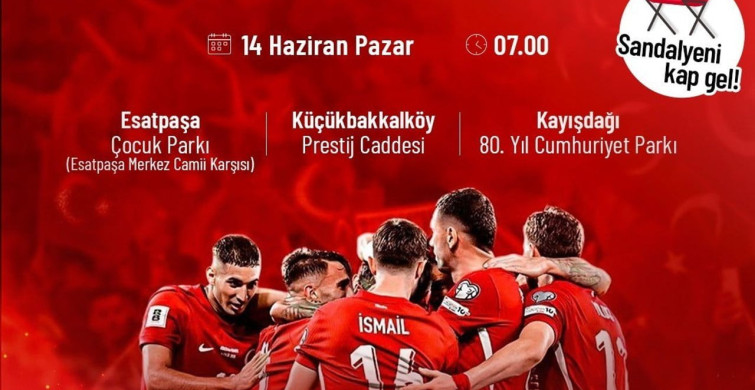 Türkiye A Milli Takımı Dünya Kupası Heyecanını Dev Ekranda Yaşatacak