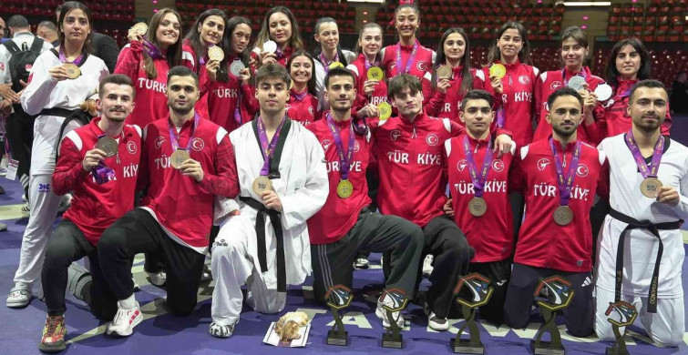 Türkiye, Avrupa Taekwondo Şampiyonu Oldu