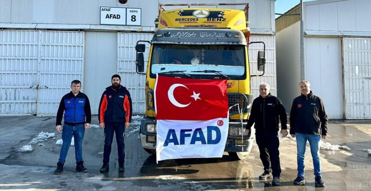 Türkiye, Aynularab'a 11 Tır İnsani Yardım Gönderdi