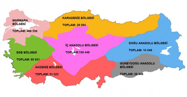 Türkiye Bölgeler Haritası