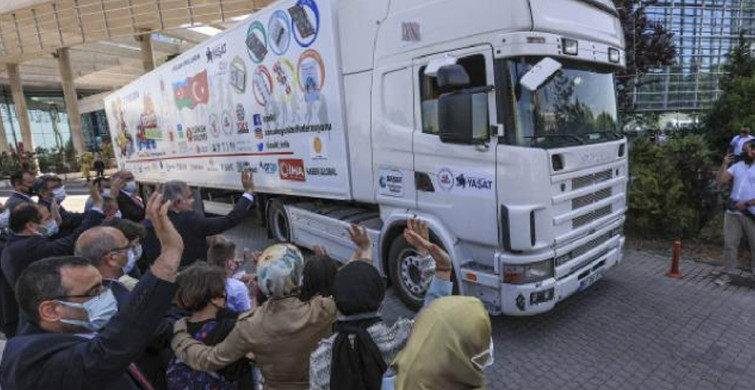 Türkiye Dağlık Karabağ'daki Çocuklara Karavan Hediye Etti