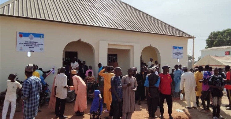 Türkiye Diyanet Vakfı Nijerya'da Su Kuyusu ve Mescit Açtı