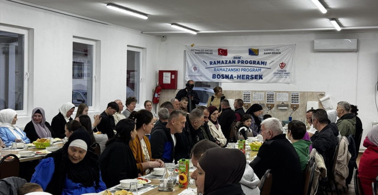 Türkiye Diyanet Vakfı Srebrenitsa'da İftar Programı Düzenledi