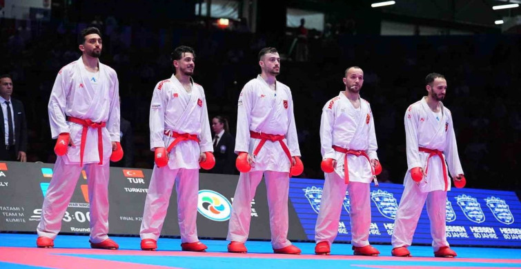 Türkiye Erkek Kumite Takımı Gümüş Madalya Kazandı