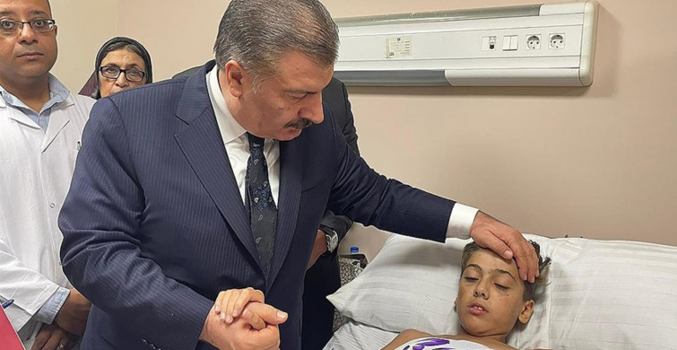 Türkiye Gazze'ye kucak açtı: Bakan Koca yapılacak hastanenin son durumunu açıkladı