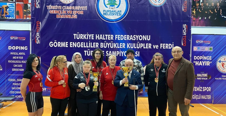 Türkiye Görme Engelliler Halter Şampiyonası Ankara'da Gerçekleşti