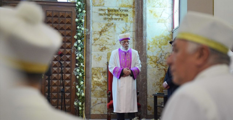 Türkiye Hahambaşısı David Sivi İçin Kutsama Töreni