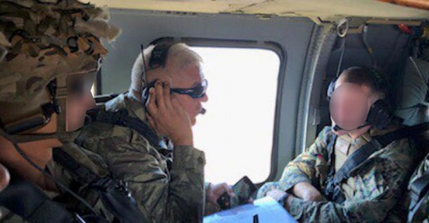 Türkiye ile ABD'den Fırat'ın Doğusunda İlk Ortak Helikopter Uçuşu