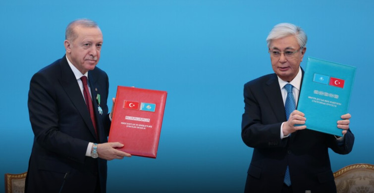 Türkiye ile Kazakistan Arasında Stratejik İşbirliği Güçlendi: 13 Anlaşma İmzalandı