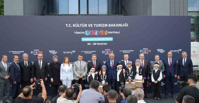 Türkiye kültür yolu festivali’nin samsun ayağı başladı