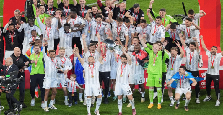 Türkiye Kupası gol düellosuyla sahibini buldu: Beşiktaş Trabzonspor’u son dakika golüyle devirdi