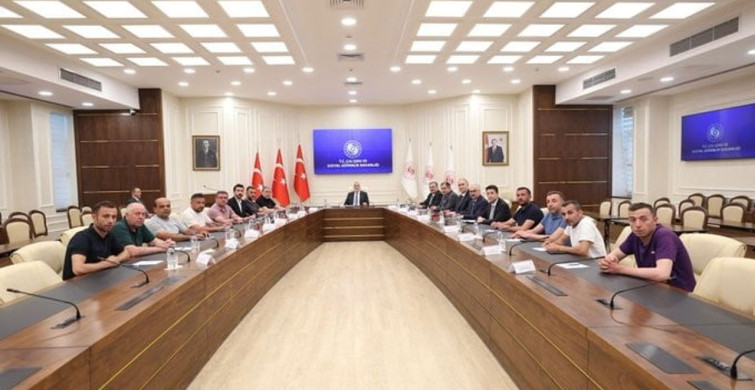 Türkiye Maden İşçileri Sendikası Başkanı Akçul, Bakan Işıkhan'ı Ziyaret Etti