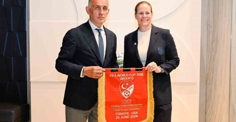 Türkiye ve ABD futbol federasyonu başkanları bir araya geldi